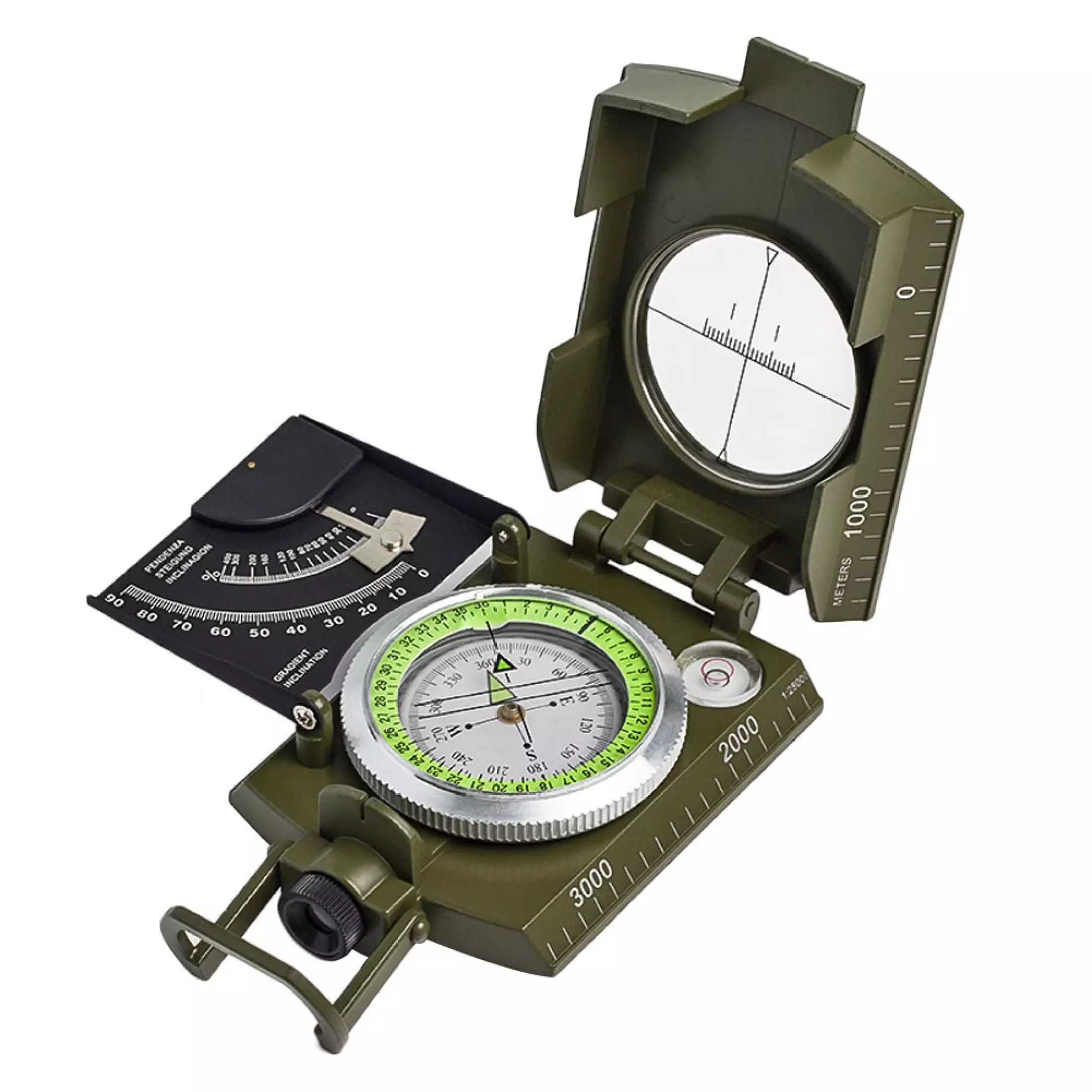 Military Grade geological compass inclinometer Multi-function ...