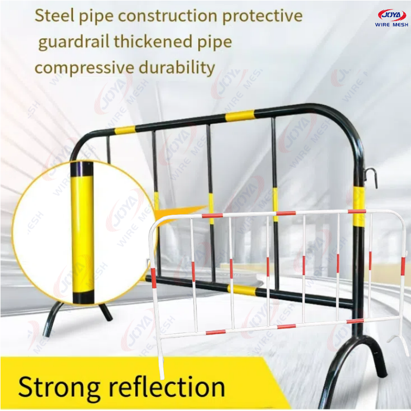 Temporary Fence Galvanized iron wire mesh panel Crowd control barrierI ...