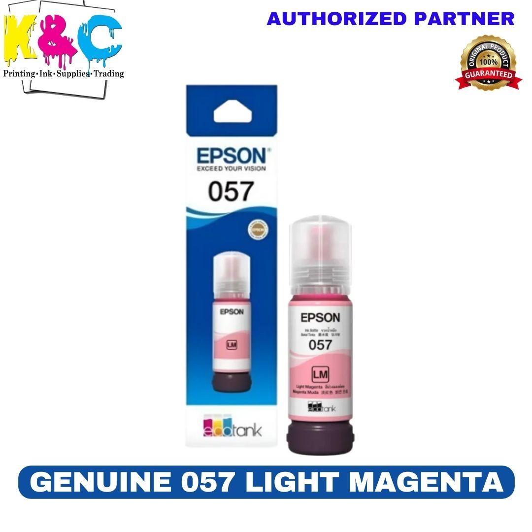 EPSON 057 GENUINE/ORIGINAL 100% INK BOTTLE FOR L8050/L18050 | Shopee ...