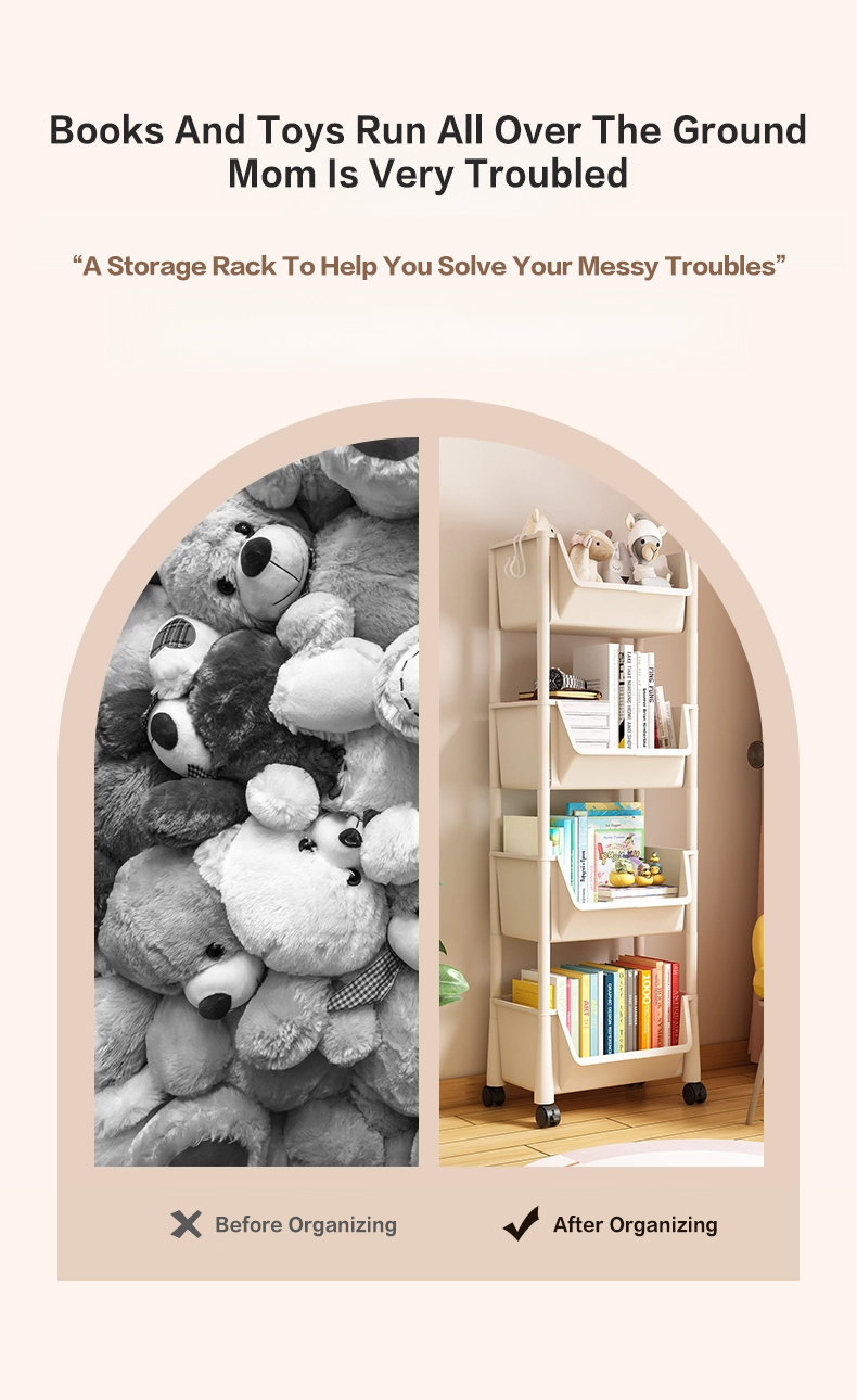 Organizer Rack Trolley Cart Organizer Shelf Table Organizer Storage ...
