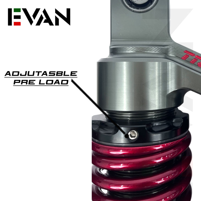 EVAN shop TRC Racetech-Series 305MM Fully Adjustable Rear Shock ...