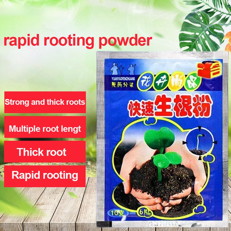 Fast Rooting Powder Hormone Powder (1 Pack) Rooting Powder Fertilizer ...