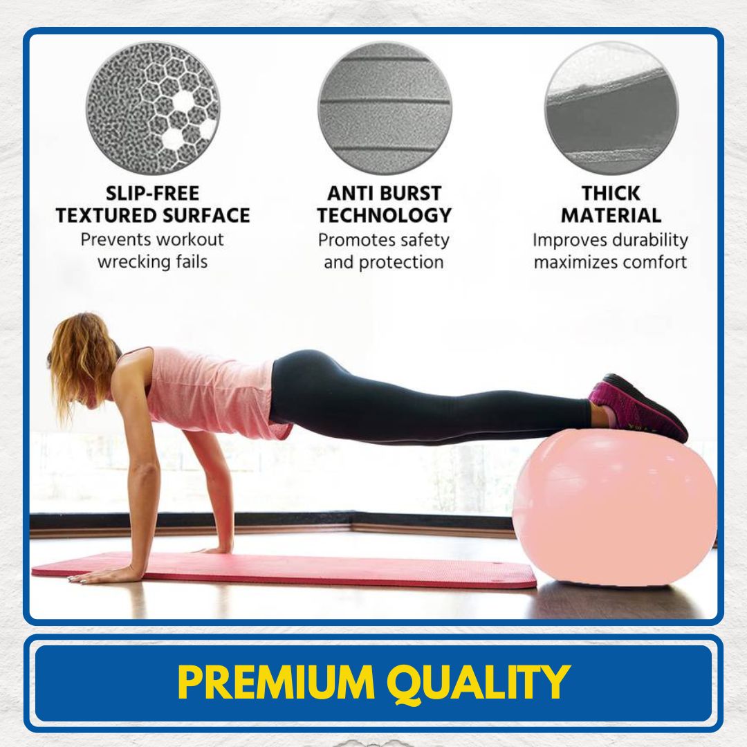 Yoga Ball Free Pump Exercise Equipment for Sports Fitness Ball ...