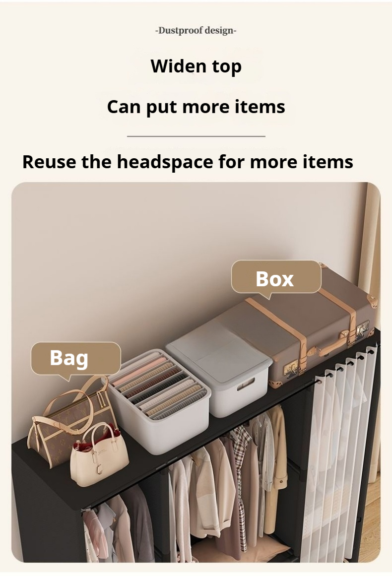 Clothes Storage Cabinet Organizer Wardrobe Closet Cabinet for Damit ...