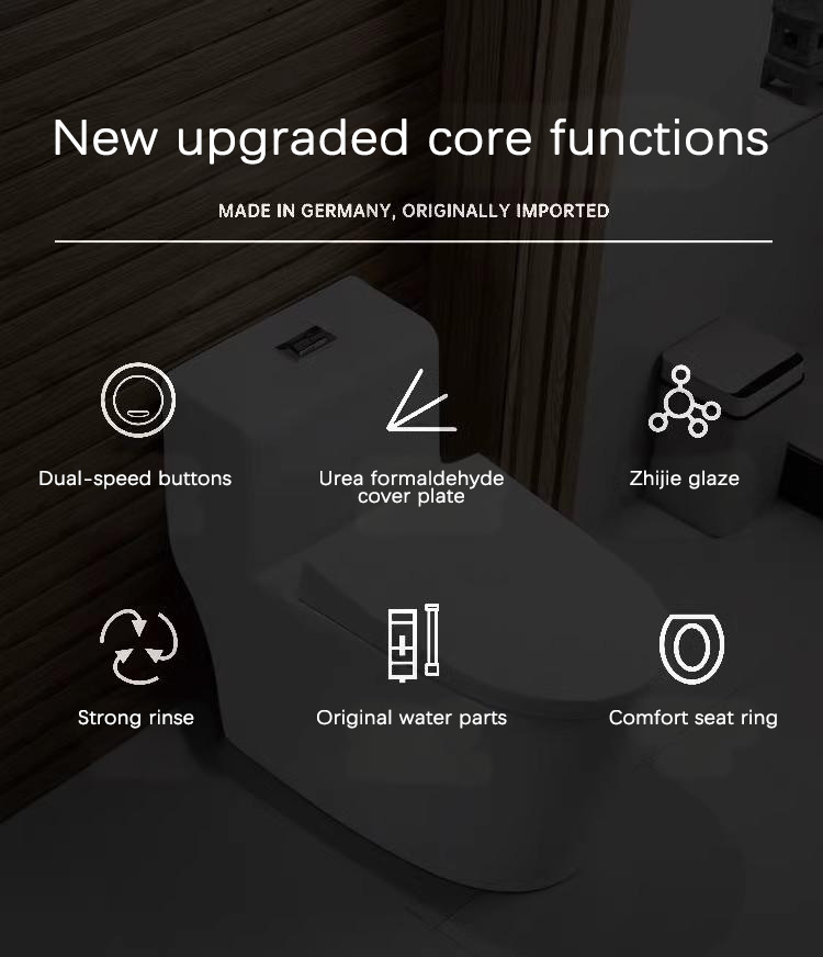 【COD】Smart toilet and dual-flush tank siphonic flushing integrated ...