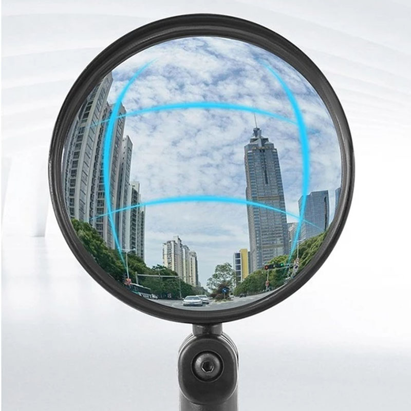 2pcs Bike Side Mirror 360 Rotatable Mirrors Waterproof Bicycle Rearview