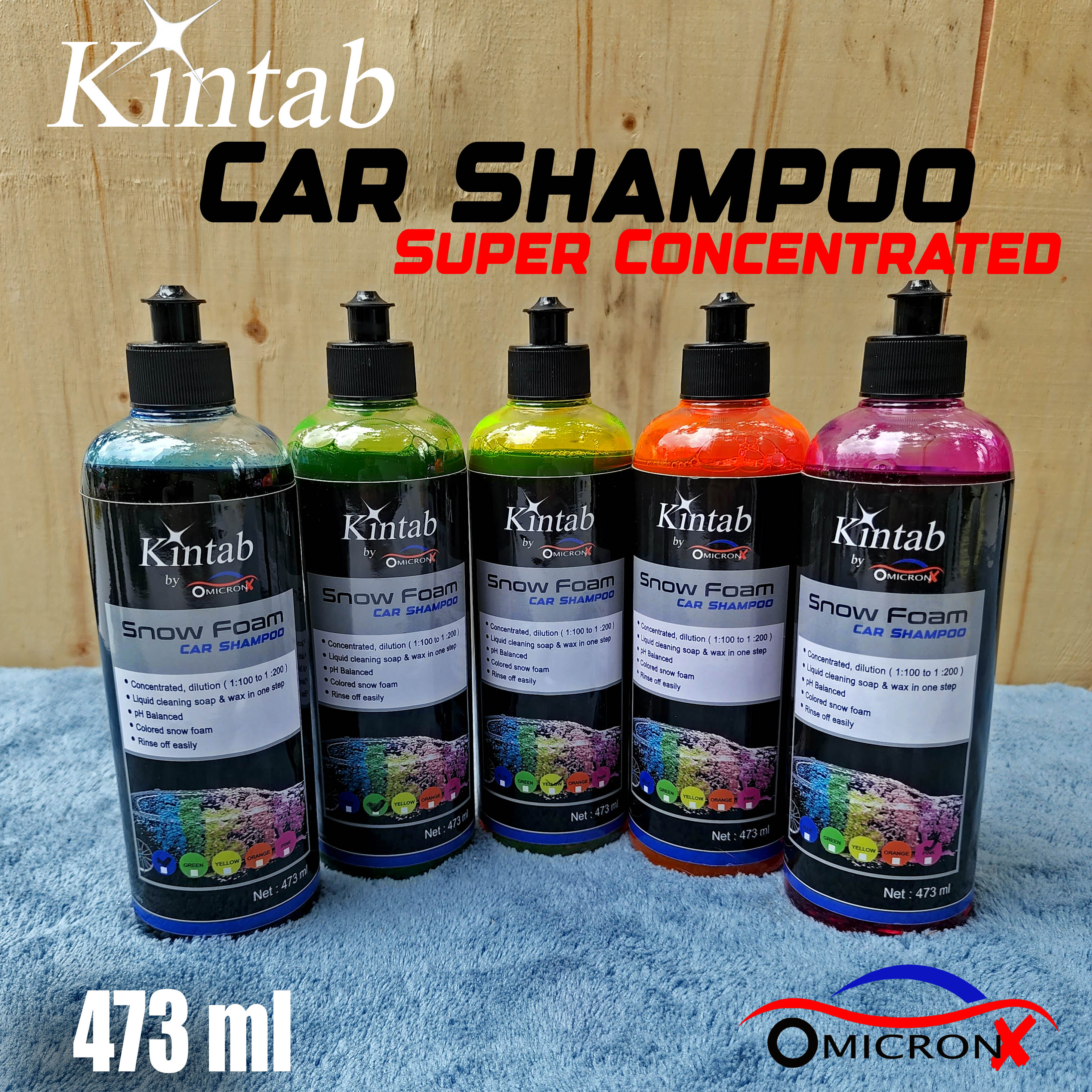 Kintab Snow Foam Shampoo ( Concentrated ) – 473ml | Safe Car Wash ...