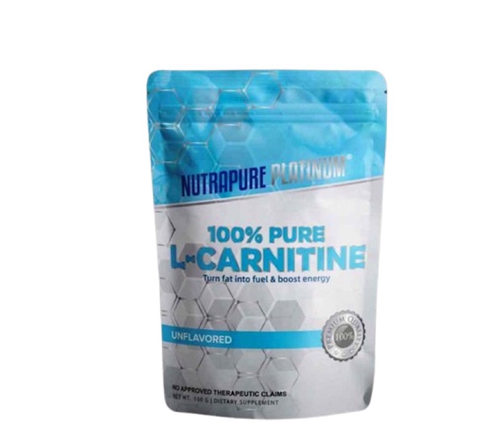 NUTRAPURE PLATINUM 100% PURE L-CARNITINE FAT BURNER 200SERVINGS FDA ...