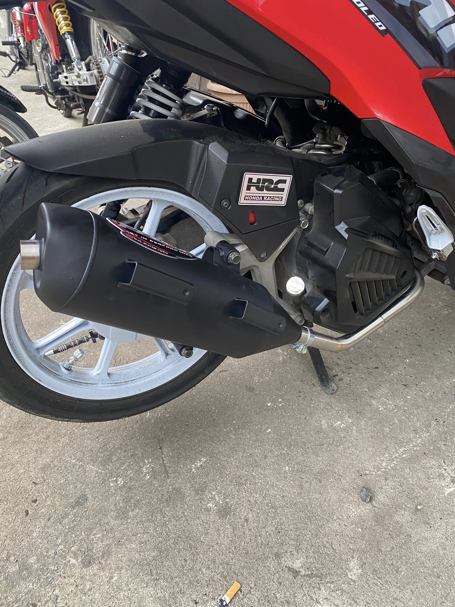 TRC RACING POWER PIPE HONDA CLICK 125/150, NMAX V2,V3/ AEROX V2, MIO ...