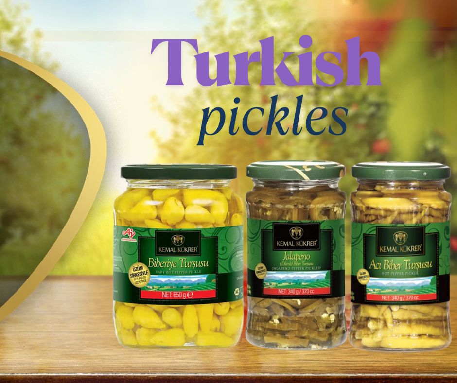 Turkish Pickles Jalapeno and Hot Pepper 340g, 600g and 5kg | Shopee ...