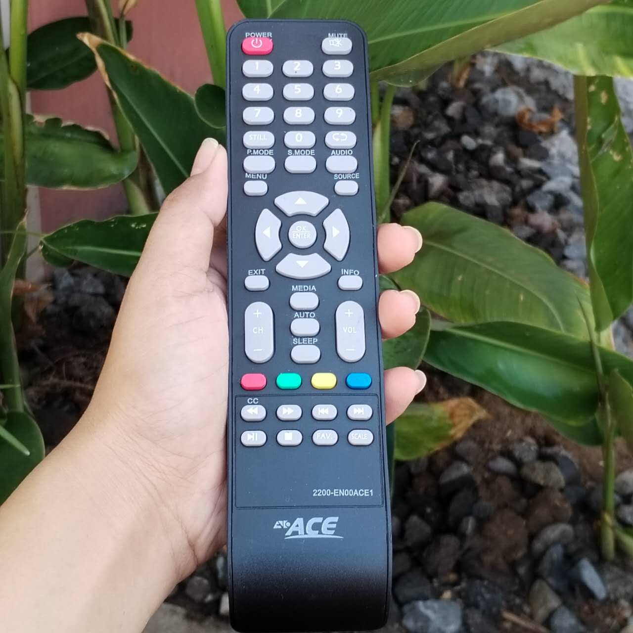ACE Remote LED TV Remote Control 2200-EN00ACE1 | Shopee Philippines