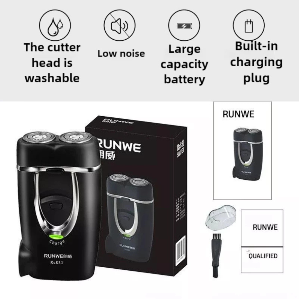 Mini Electric Shaver For Men, Shaver Portable, Men's Electric Shaver ...