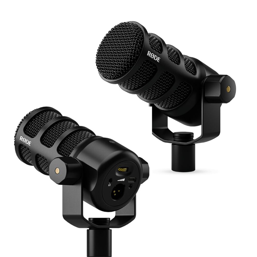 RODE PodMic USB Type-C / XLR 3-Pin Dynamic Cardioid Broadcast ...