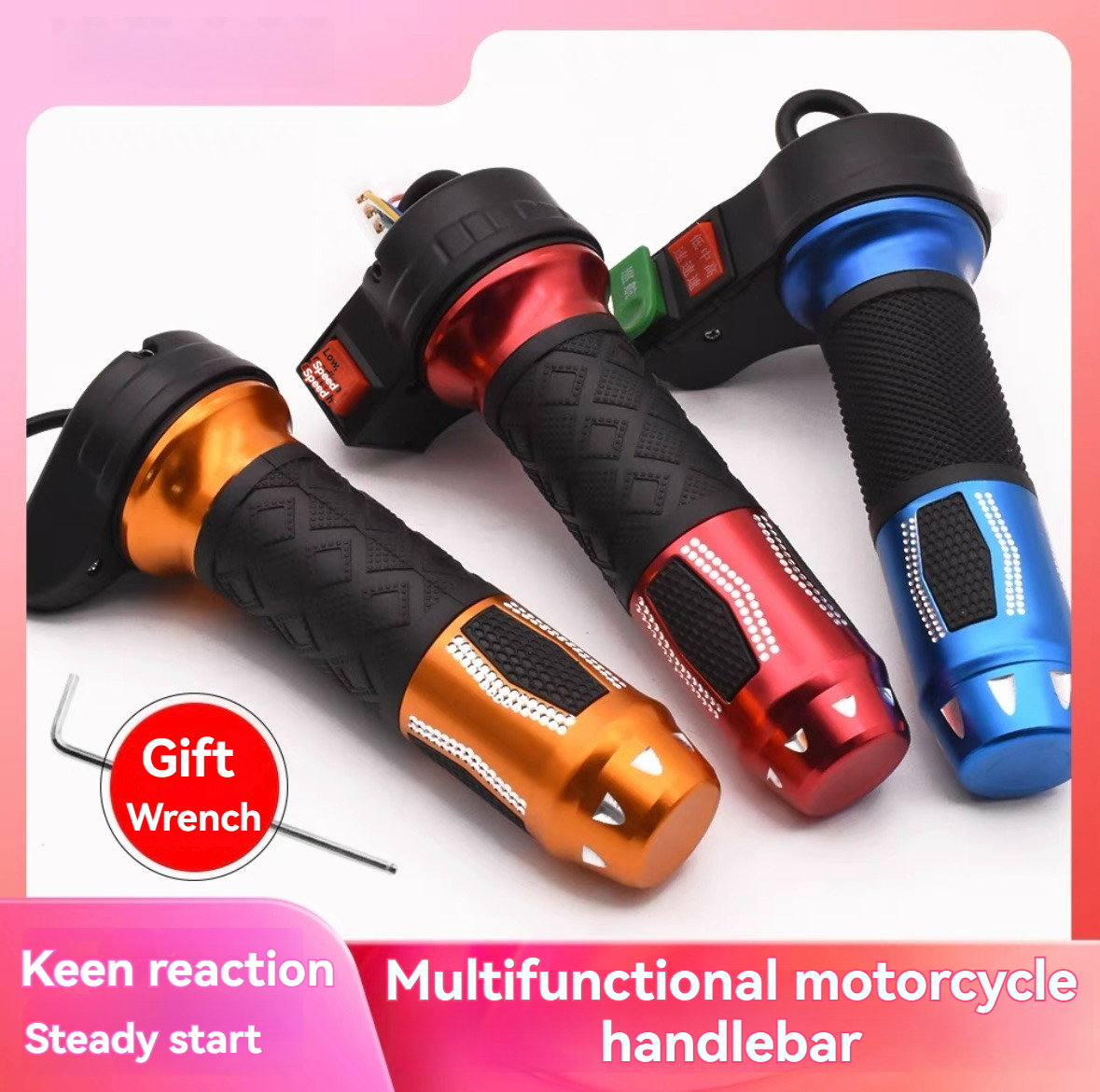 E-bike Throttle reverse handle 3 SPEED refueling for Electric Vehicles ...
