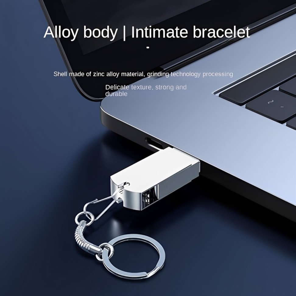 USB Flash Drive 4gb/8gb/32gb/64gb/128gb Zinc Alloy Rotating U Disk High ...