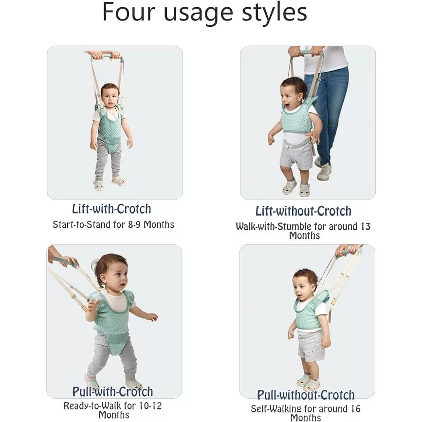 Baby Walking Harness Assistand Sit To Stand Walker Learning Helper ...