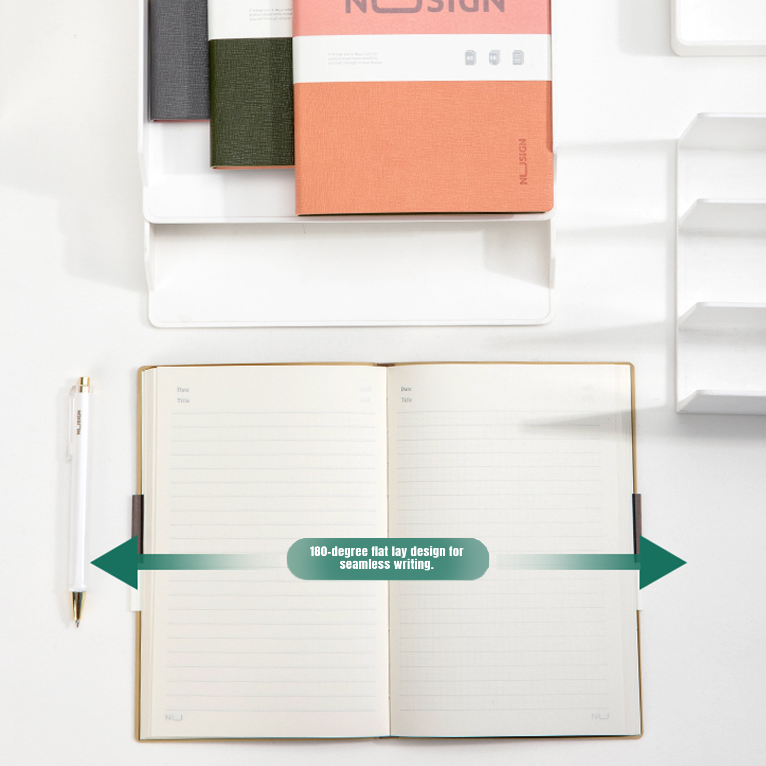 Deli NS262 NuSign A5 Notebook 96 Sheets [79NS262] | Shopee Philippines