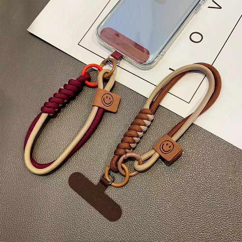【INS HOT】1pc Phone Case Braided Hanging Rope Lanyard Wristband Phone ...