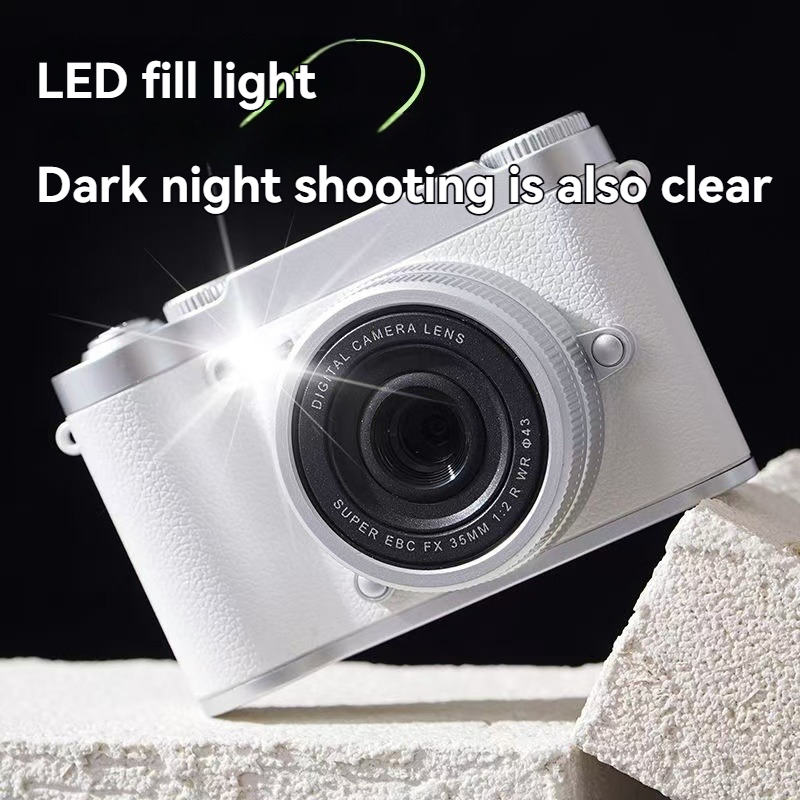 Ccd digital camera selfie student entry HD travel camera retro portable ...