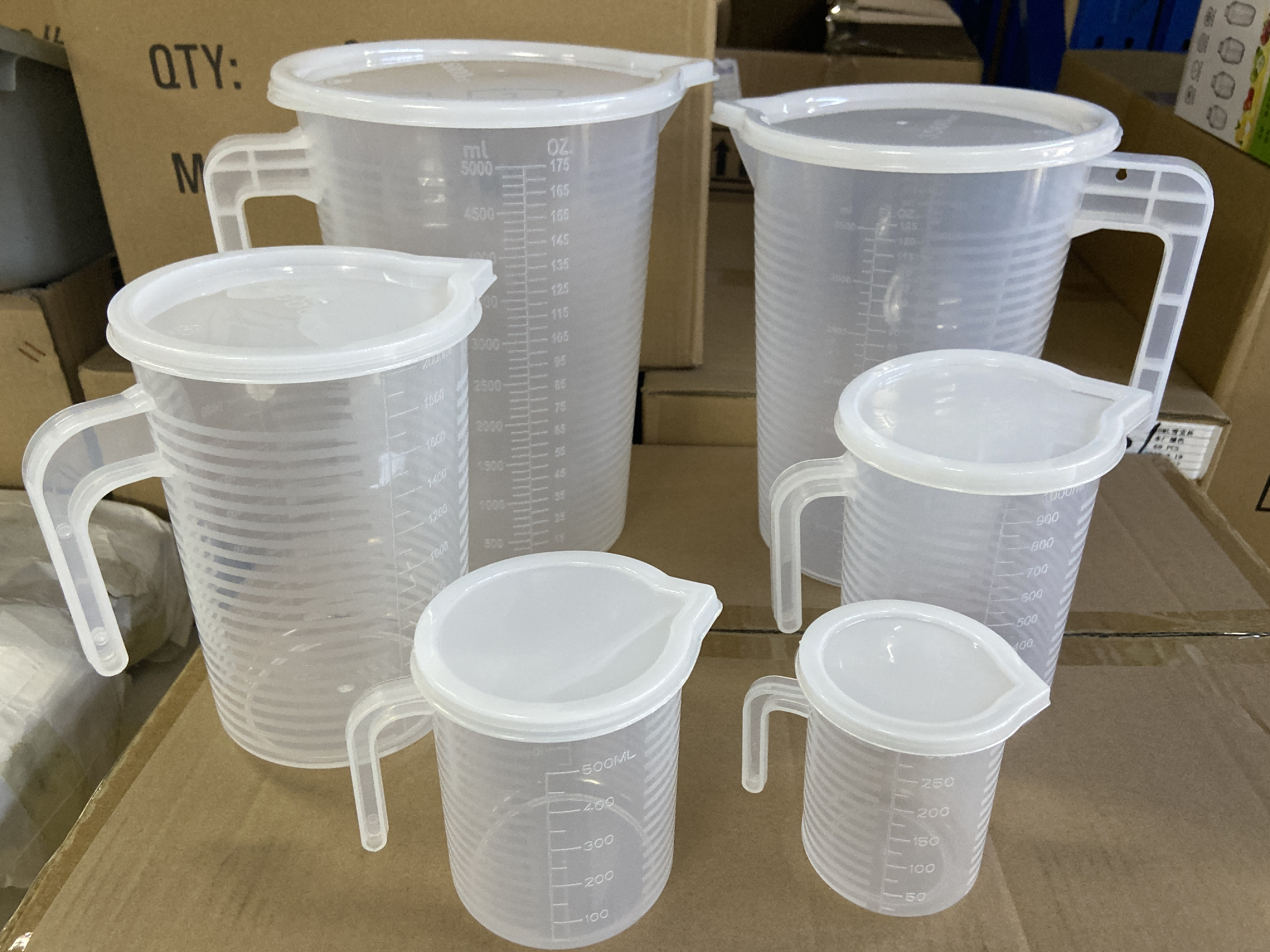 Measuring Pitchers With Lids/Measure Jug With Scale/Liquid Cup ...
