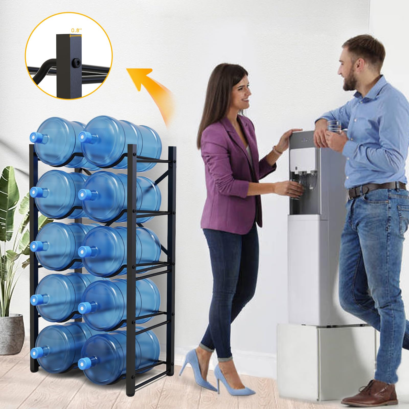 3/4/5 Layer Mineral Water Stand Dispenser Rack Water Container Gallon ...