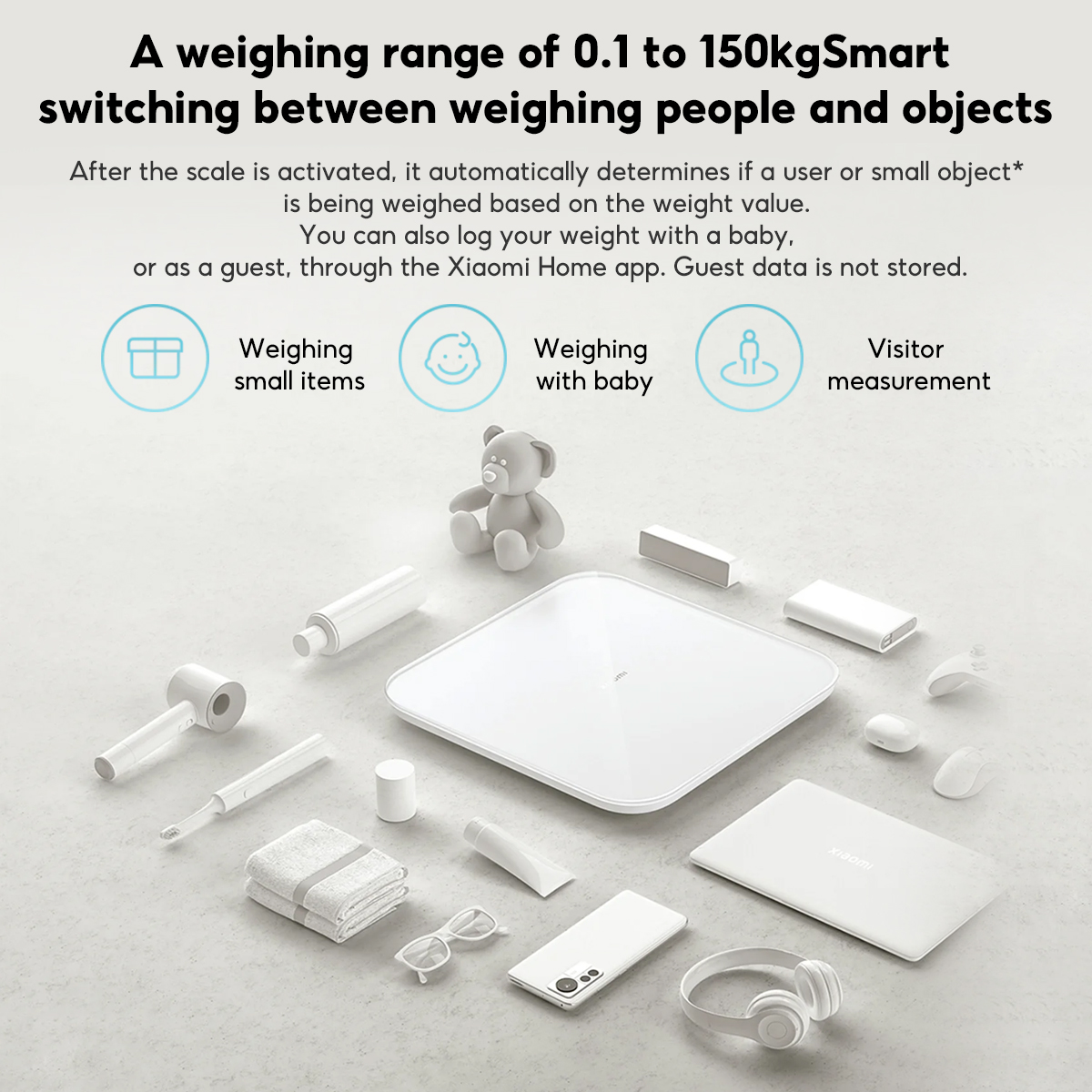 【NEW】Xiaomi Smart Scale S200 Global Version Weighing Scale Bluetooth 5. ...