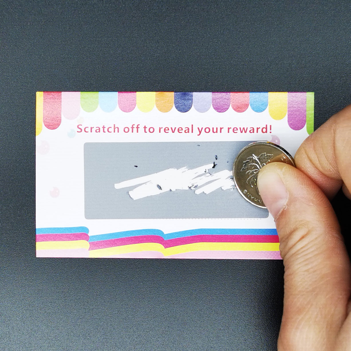 50pcs Scratch Card Film Coating Sticker Scratch Off Labels Sticker For ...
