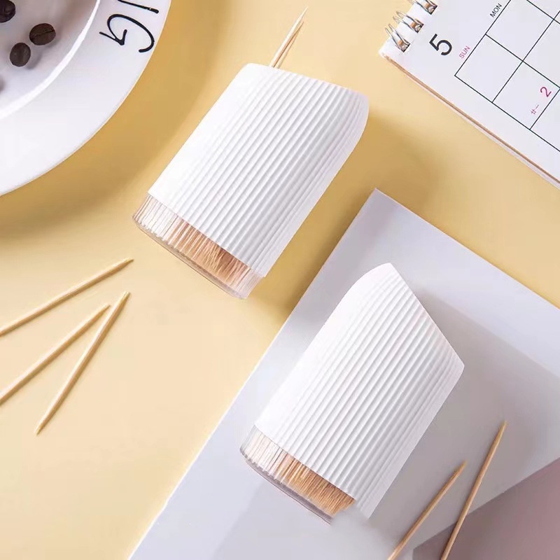 Japan Minimalist Slide Toothpick Box Toothpick Can Portable Toothpick ...