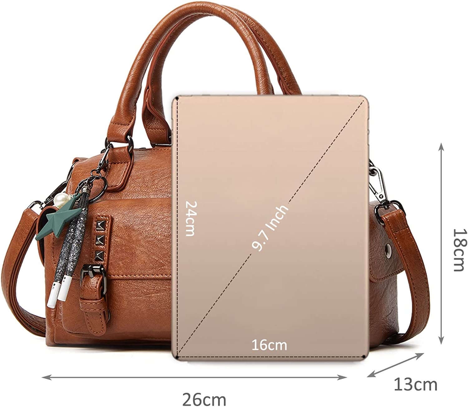 Hot Selling Soft PU Leather Women's Shoulder Bags Large Capacity Multi-Compartment Shoulder Bag Women Brand Women Shoulder Bag