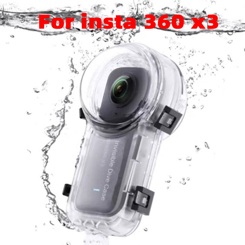 Fully Invisible Dive Shell For 360 X3 Waterproof Housing Case 50m ...