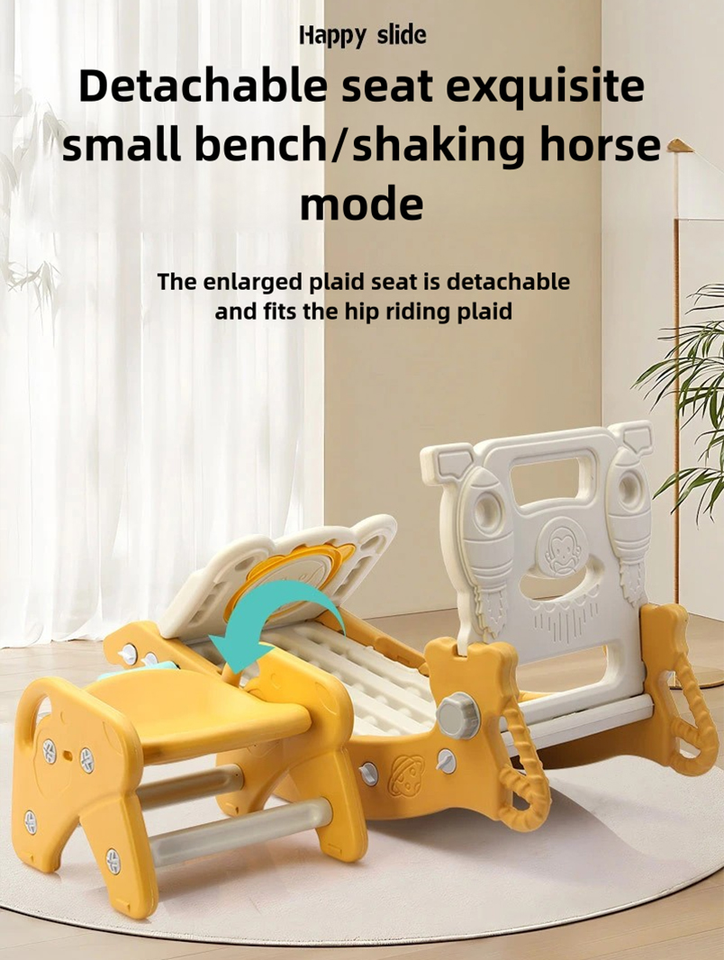 Woop 4 in 1 Slide for Kids Playground Rocking Horse Slides with ...