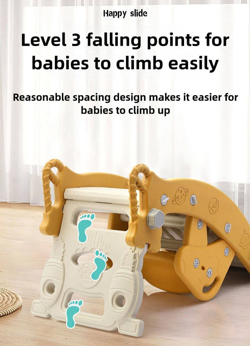 Woop 4 in 1 Slide for Kids Playground Rocking Horse Slides with ...