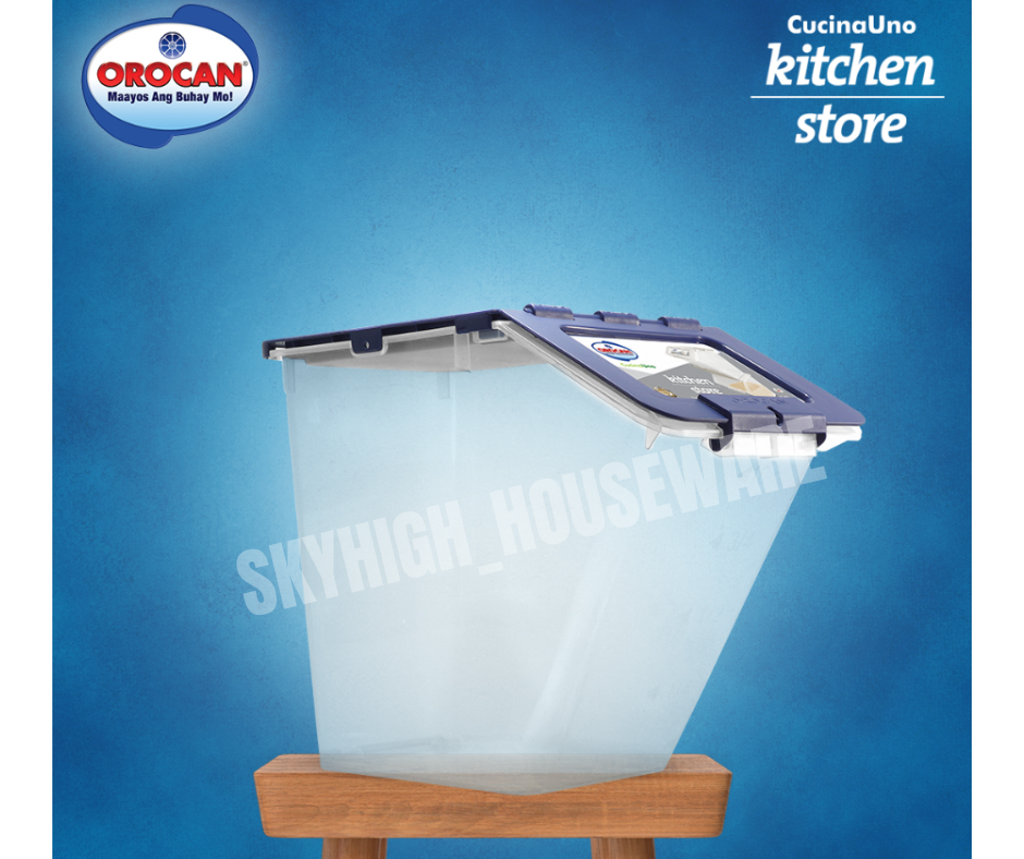 OROCAN Store Kitchen Food Storage Cereal/Rice Cucina Uno 12 and 28KG ...