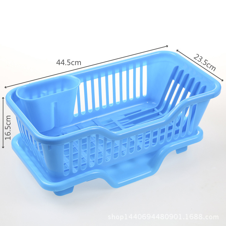 Kitchen plastic PVC drainage rack, storage rack, drainage rack no ...