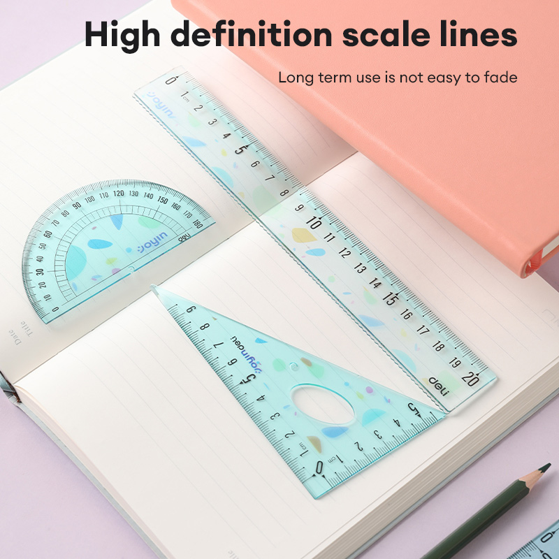 Deli EH660 Student Theme Set Ruler Mixed 1Set | Shopee Philippines