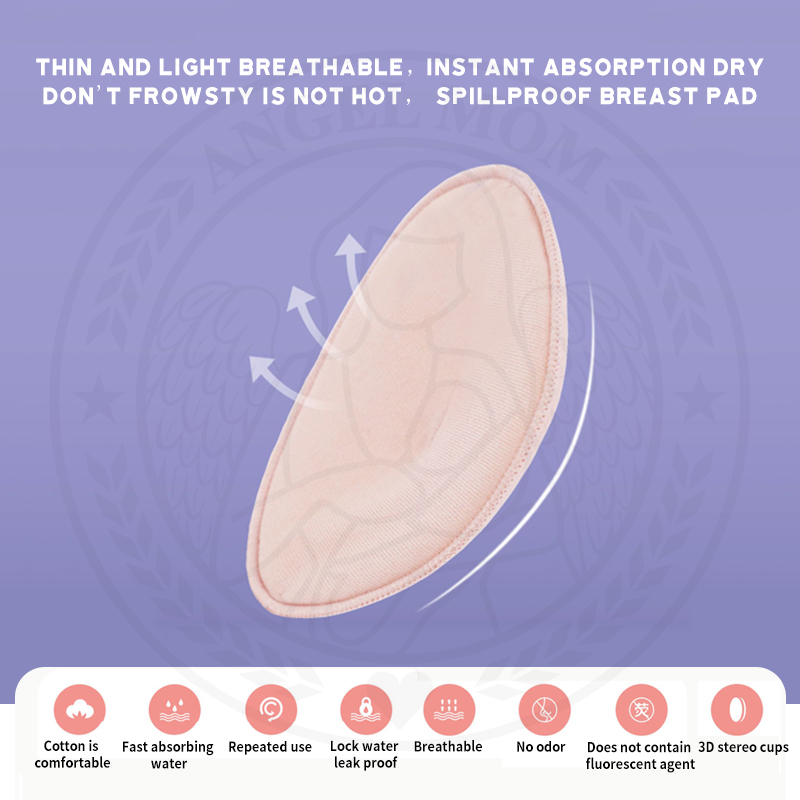 Washable Nursing Pads Anti Overflow Breast Pads Reusable Absorbent ...