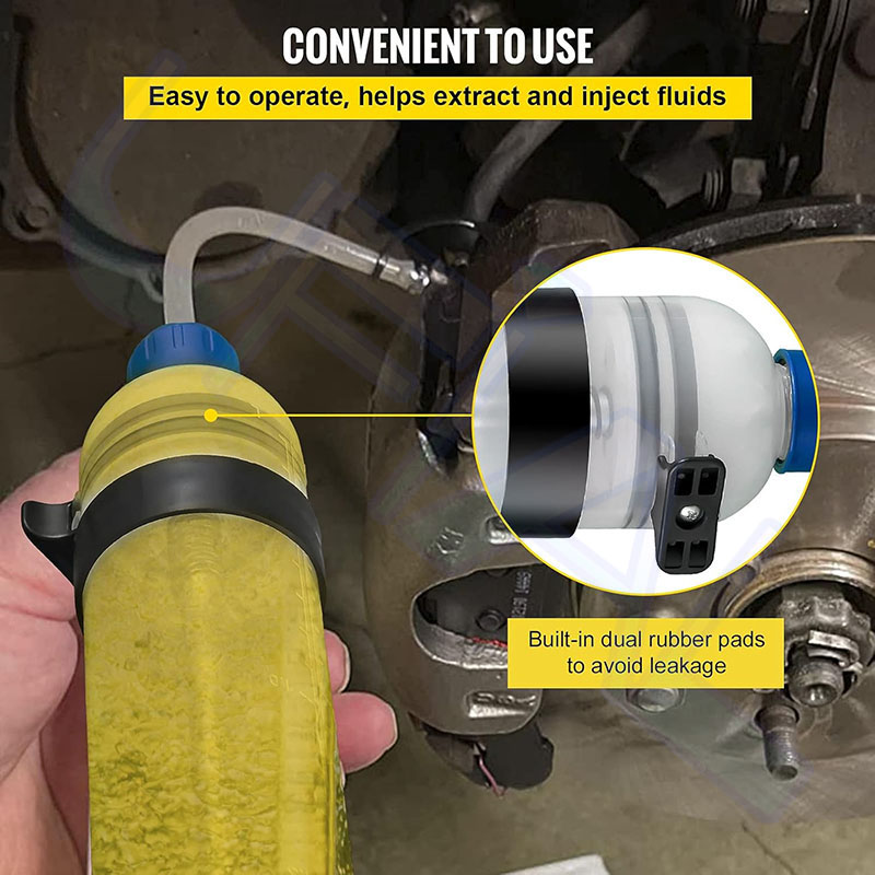 Car Oil Fluid Extractor Fuel Extraction Transfer Syringe Bottle Manual ...