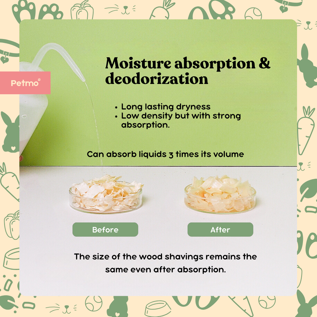 JJShow Natural Poplar Aspen Premium Wood Shavings Kusot Pet Bedding ...