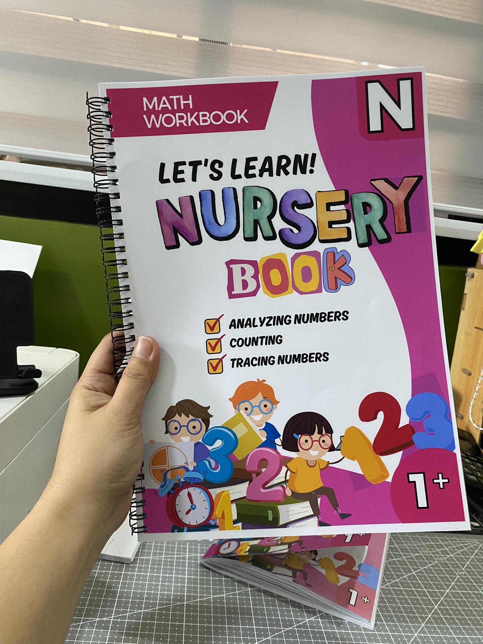 Nursery MATH Workbook (Counting, Tracing & Analyzing Numbers) | Shopee ...