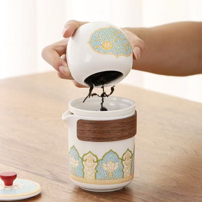 Outdoor Travel Tea Set Ceramic Tea Set | Shopee Philippines