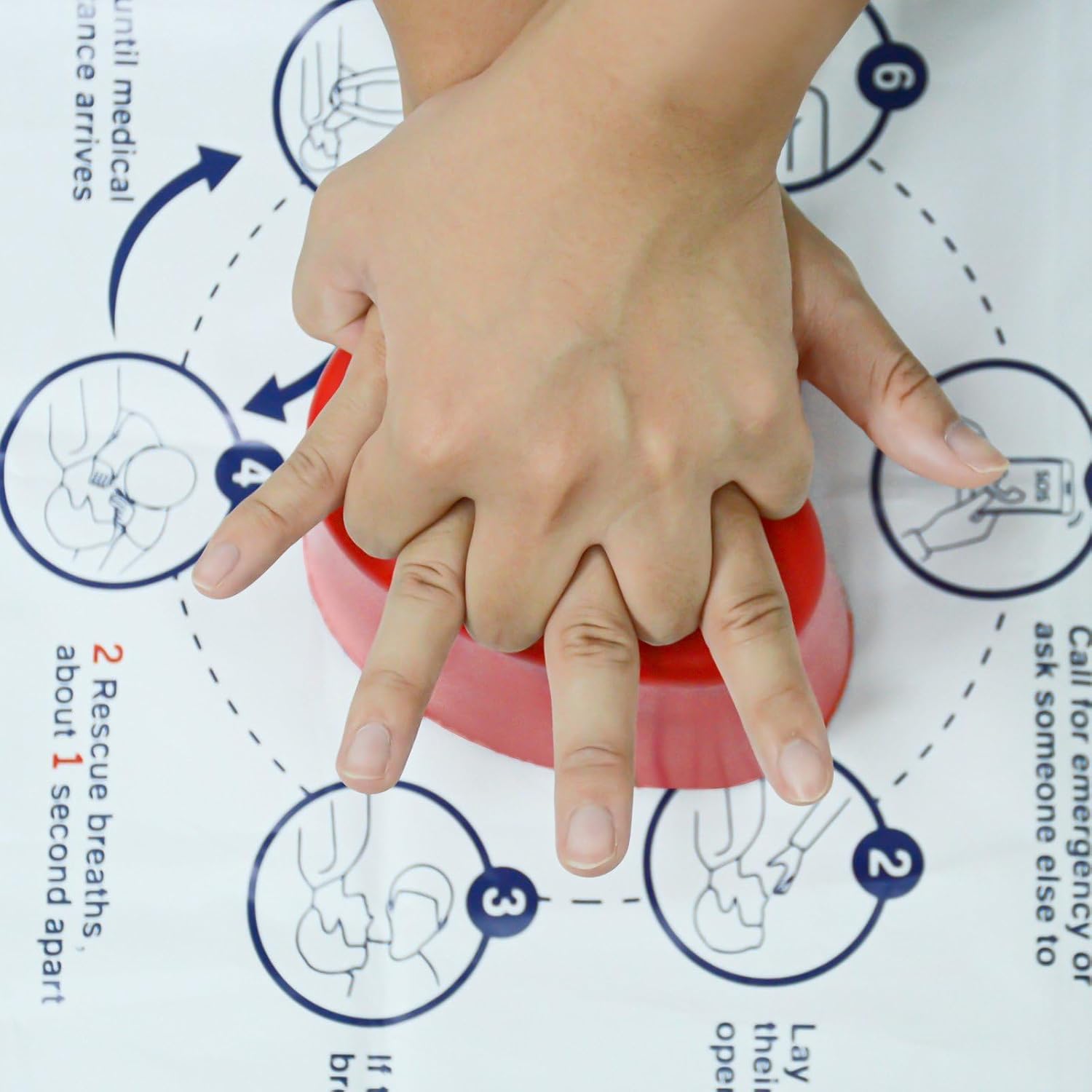 CPR101 CPR Training Complete Set – CPR Trainer with Feedback for First ...