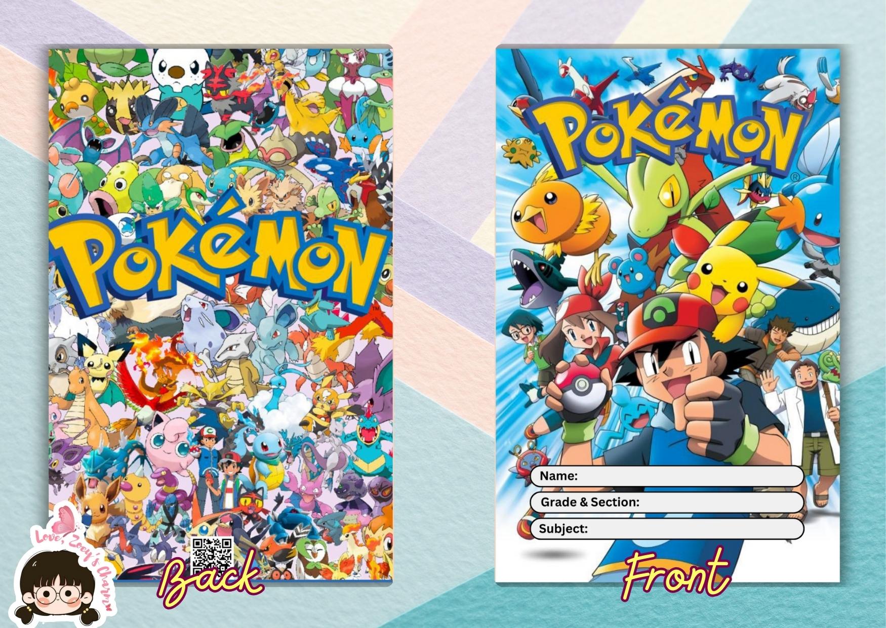 POKEMON NOTEBOOK A5 STAPLED WRITING COMPOSITION | Shopee Philippines