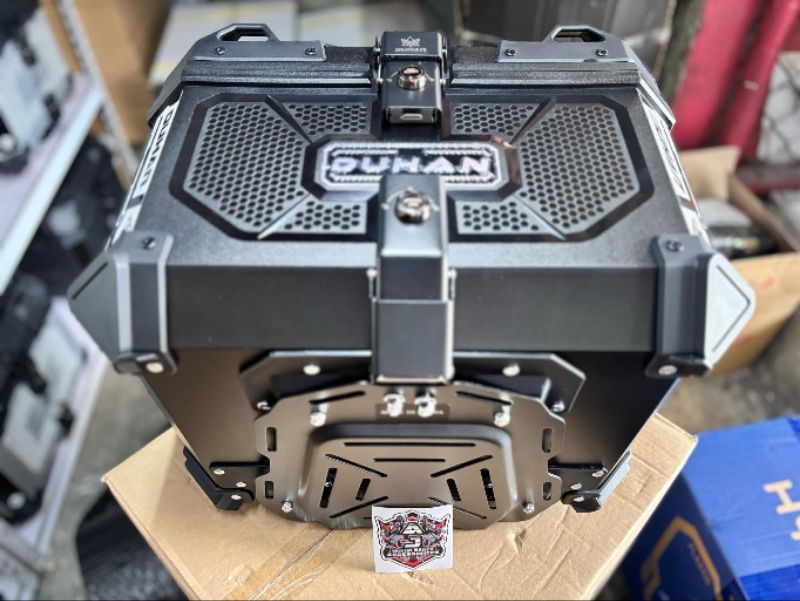 DUHAN V8 ABS HARD PLASTIC TOP BOX 45 LITTERS | Shopee Philippines