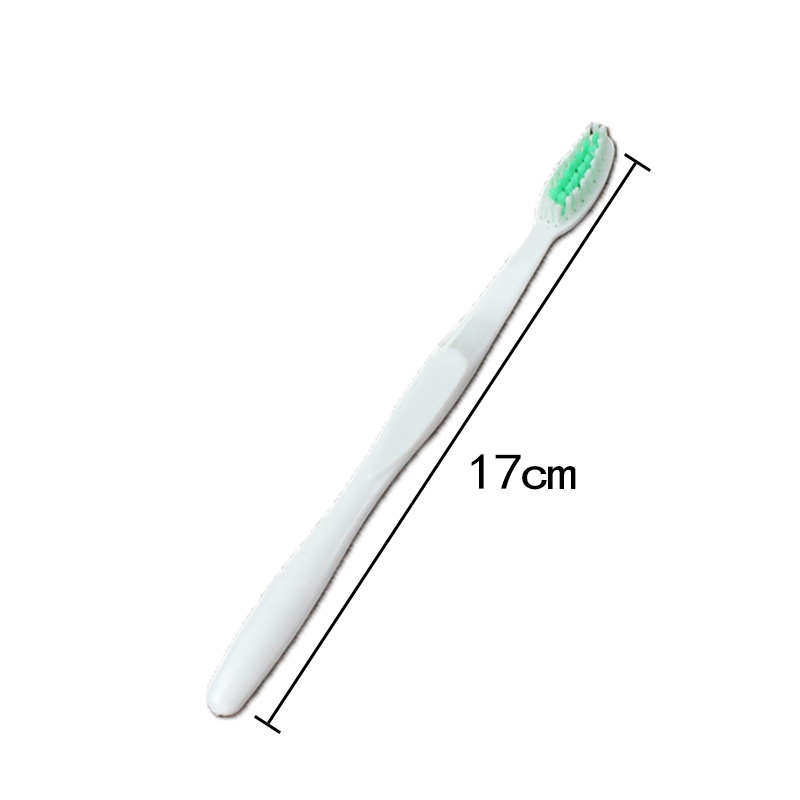 HOTEL TOOTHBRUSH DIAMOND HEADGREEN/WHITE-100 PCS | Shopee Philippines