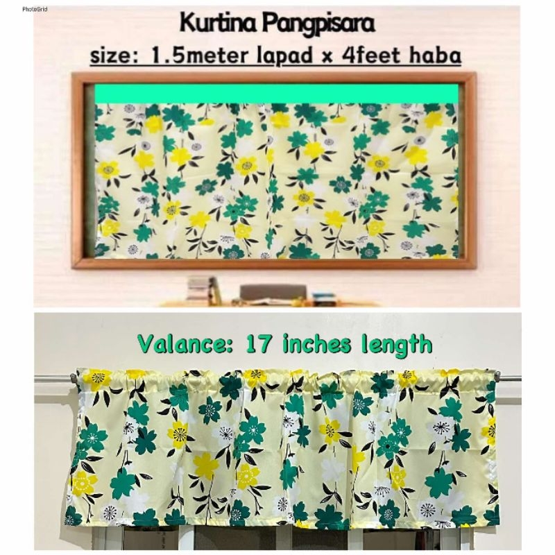 Chalkboard Cover Curtain/ School Curtain and Valancer | Shopee Philippines