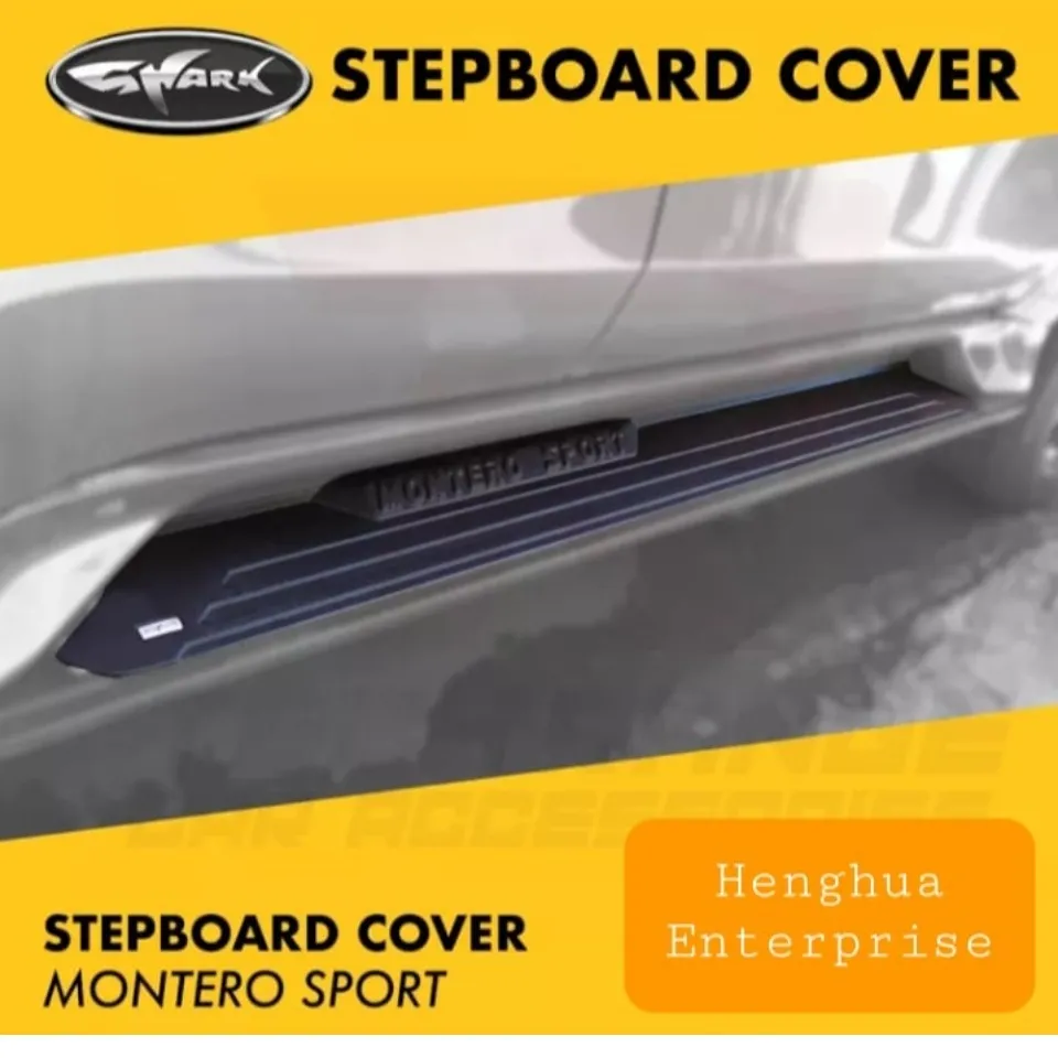 Mitsubishi Montero Sport 2016 to 2026 Shark Side Step board / Step ...