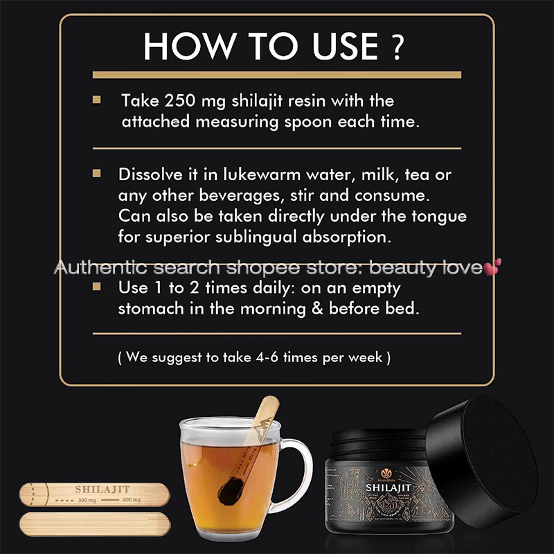 Shilajit Pure Authentic and Natural Wild Harvested from Siberian Altai ...