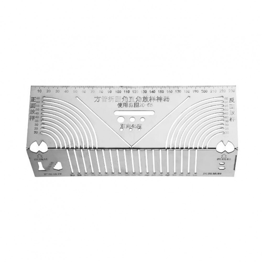 Multi Drawing Specialized Marking Ruler Cutting Square Steel Pipes ...