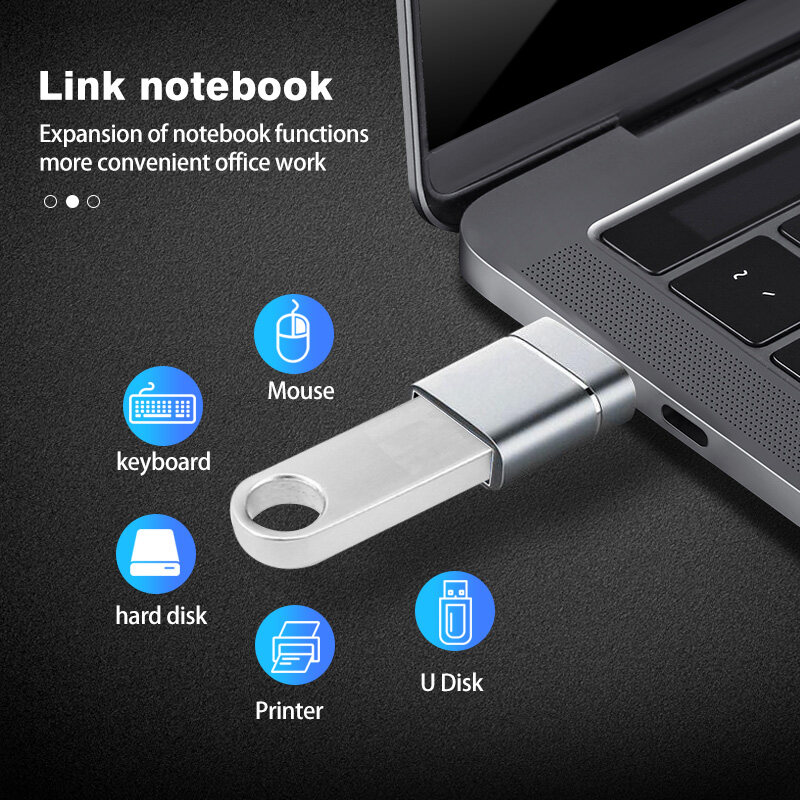 Type C To Micro USB Android Switch to Type-C IOS Micro USB Adapter USB ...