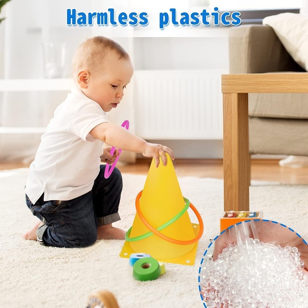 Ring Toss Toy Carnival Outdoor Games Combo Set Children Ferrule ...